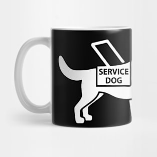 Service dog Mug